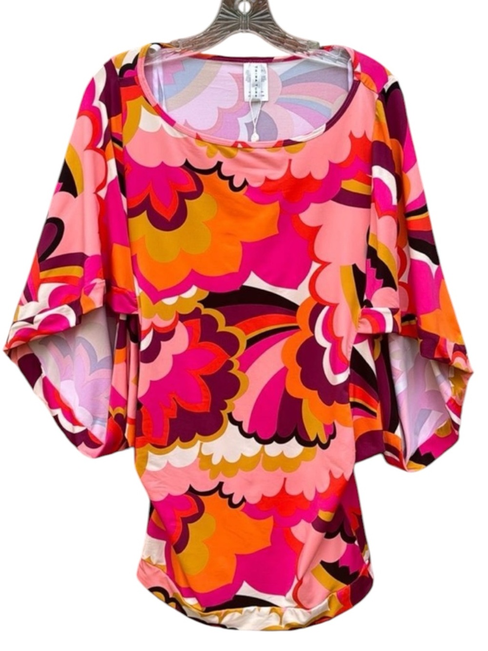Trina Turk Fan Faire Swim Tunic Dress sz Small NWT